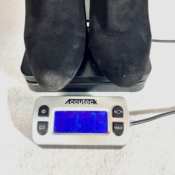 Steve Madden Edit Womens Black Suede Ankle Boots Red Rose Embroidery Side Zipper - Picture 16 of 16